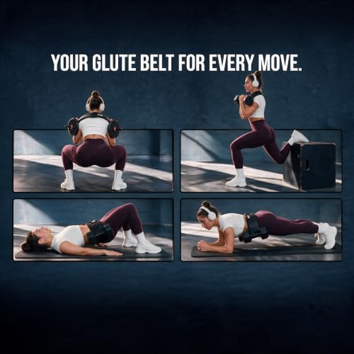 Hip Thrust Belt for Dumbbells Heavy, Kettlebells & Plates - view 5