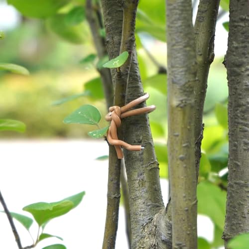 Soft Plant Ties for Support - 65.6' Reusable Waterproof Plant Wire, 3.5mm Garden Twist, Office Organization and Decoration Binding（1pc/Brown） - view 4