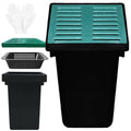 18x18x24 in Large Catch Basin for Drainage with Debris Basket