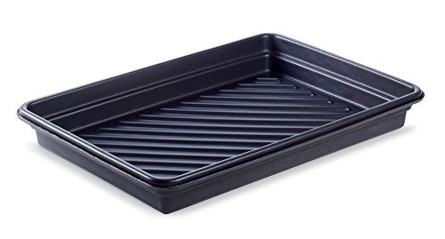 Oil Drain Drip Pan for Garage - Rim to Rim Dimensions 40.25" x 28.25" x 5" Oil Drip Pan - Interior Bottom Dimensions 36" L x 24" W - PM50096