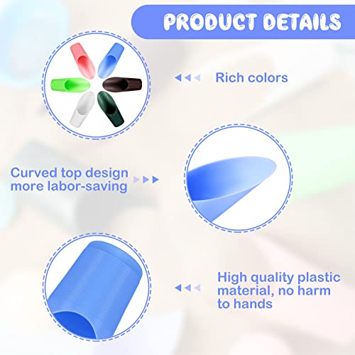 6 Pcs Plastic Soil Scoop for Bonsai Indoor Plants, Color 3 - view 3