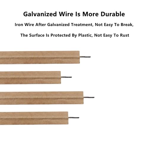 Twist Ties, Kraft Paper Twist Ties,Reusable Plant Ties,Utility Cable Bread Bag Twist Ties,Gift Paper Ties for Party Cello Candy Coffee Treat Bags Cake - view 5