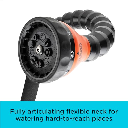 Black + Decker 28" Snake Wand – 9 Spray Patterns, Flexible Neck, Comfort Grip BD57383 - view 7