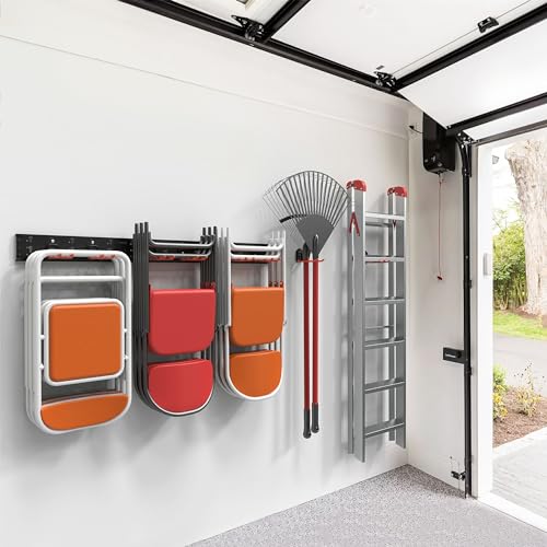 Wall Mount Garage Tool Storage Rack Folding Chair Hangers - view 2
