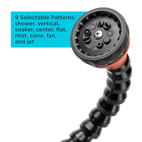 Black + Decker 28" Snake Wand – 9 Spray Patterns, Flexible Neck, Comfort Grip BD57383 - view 4