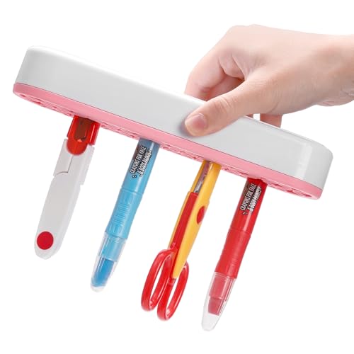 3 Pack Silicone Makeup Brush Holder, Desktop Cosmetic Organizer Pen Holder, Sewing Tool Holder Beauty Tool Organizer Stand for Brush, Scissors, Toothbrush - view 5