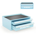 12.5" Mini Metal Tool Box with 2 Drawers