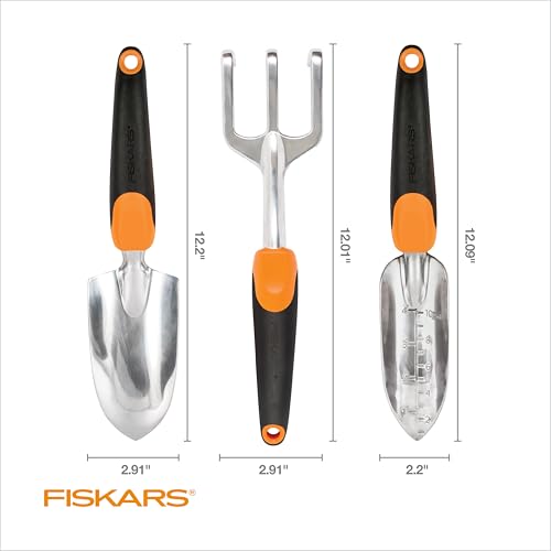 3-Piece Garden Hand Tools Set w/Trowel, Transplanter & Cultivator - view 6
