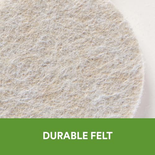 Felt Pads, 24 Pads, Circle, Beige, 1.5 in x 1.5 in - view 4