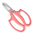 Flower Scissors, Premium Steel Garden Pruning Shears, Pink