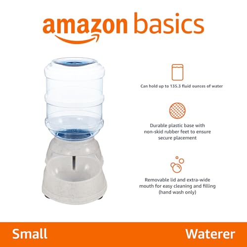 Gravity Pet Water Dispenser for Cat and Dog, Easy to Clean, 135.3fl.oz Capacity, Small - view 2