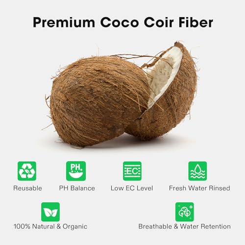 Coco Coir Brick, 1.4lbs 100% Natural Organic Coconut Fiber - view 3