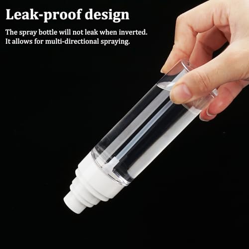 3.5oz/105ml 5 Pack Clear Fine Mist Spray Bottles - view 4