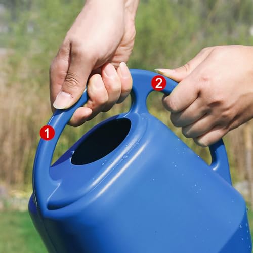 1 Gallon Watering Can Indoor Plants, 2026 Long Spout Large Capacity Modern Plastic Watering Can with Ergonomic Handle,Outdoor Watering Can for Flower Plants House Bonsai Garden Patio Office - view 5