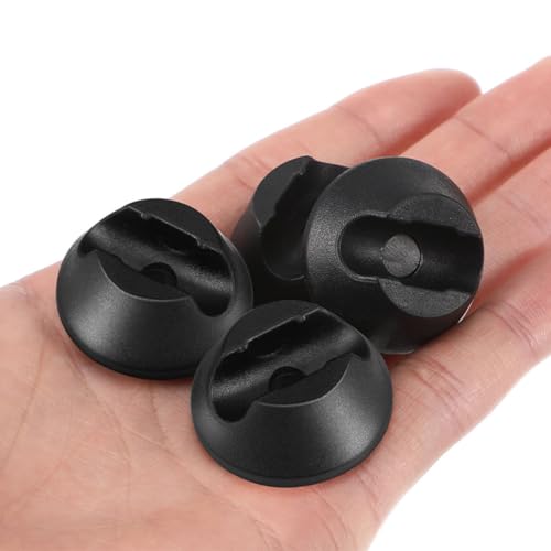 12pcs Black Rubber Furniture Pads Non Adhesive Chair Leg Protectors - view 3
