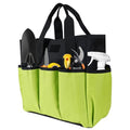 Portable Gardening Tool Tote Bag Organizer with 16 Pockets & Handle