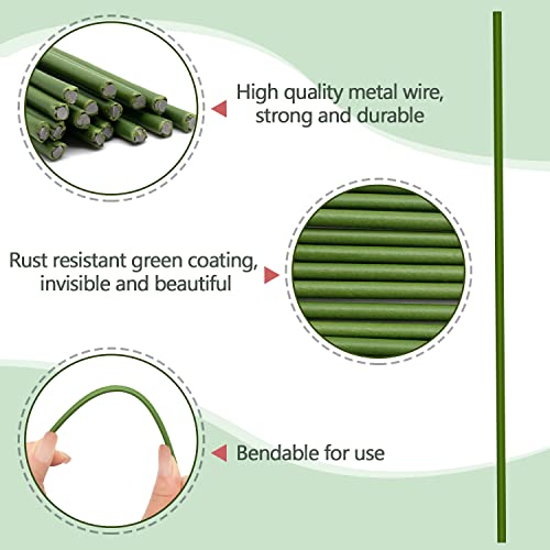 10Pcs Plant Stakes, 15IN Orchid Support Stakes for Indoor Plants - view 3