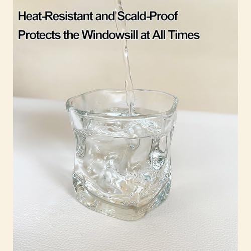 Waterproof Window Sill Mat, Non-Slip Cuttable Window Cushion Pad Cover, Windowsill Protector for Potted Plant Balcony Apartment Kitchen Offices(200x10 cm/79x4 in) - view 4