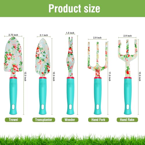Garden Tool Set Gift for Mom,Gardening Kit Apron,Glove,Bag for Women - view 3