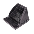 1200DSG Square Catch Basin Drain Downspout Grate, Fits 12-Inch Square Catch Basin Drain, Riser, or Low-Profile Adapter, 12-Inch, Plastic, Black
