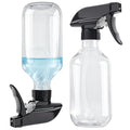 10 oz 2 Pack 360° Any-Angle Spraying, Plastic Spray Bottles for Cleaning