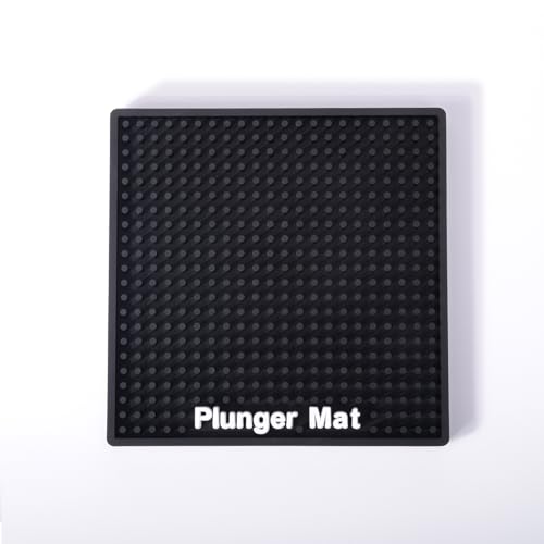 Plunger Tray - Fast-Drying Air Mat for Toilet Plunger Storage - Catches Drips & Moisture, Dries Quickly - Plunger Holder Only - view 7