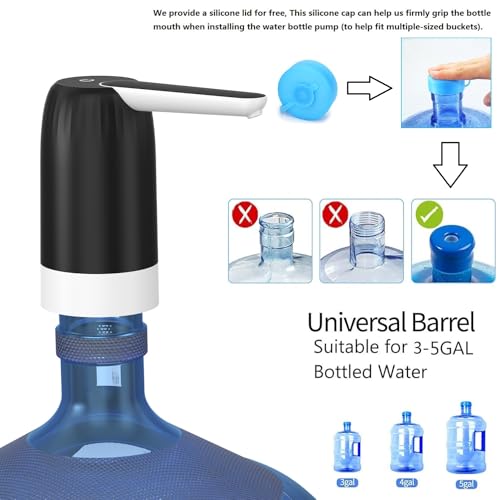 2 Pack Portable 5 Gallon Water Dispenser with Secure Cap (2pcs Mode 6) - view 4