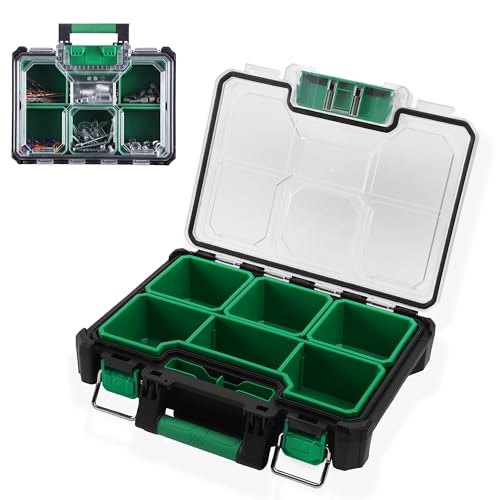 13.5-Inch Small Part Organizer, Portable Tool Box Organizer, IP65