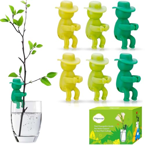 6 Pcs Plant Propagation Buddy, Propagated Plant Holders for Sprouts, Stems & Shoots and cuttings, Sturdy Support for Indoor Plants & Propagation Station Use, Ideal Gifts for Plants Lovers