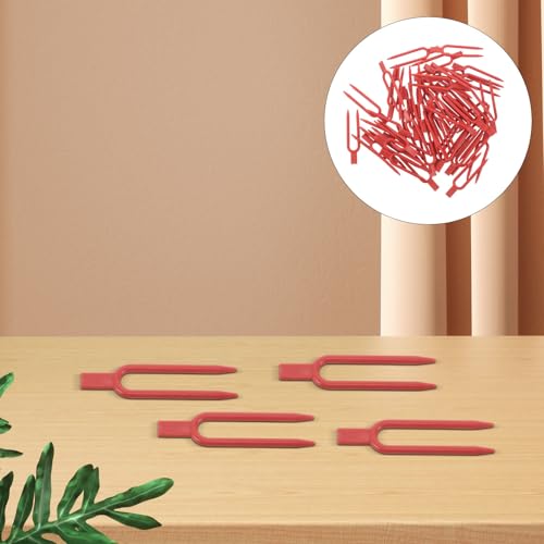 100pcs Plastic Plant Support Clips, Easy Installation - view 7