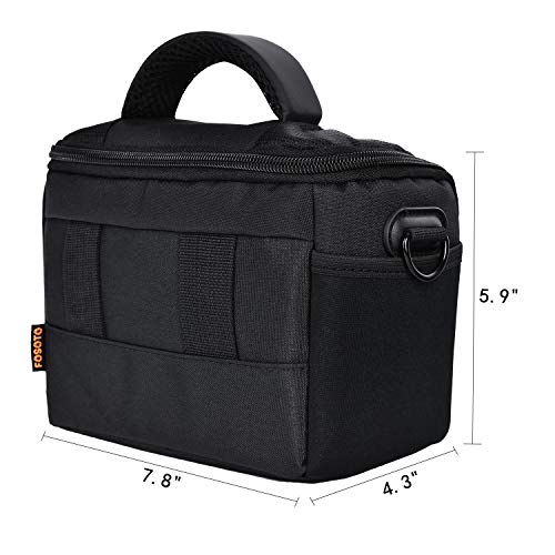 Waterproof Crossbody Camera Bag for Canon Nikon Sony DSLR Mirrorless Camera - view 2