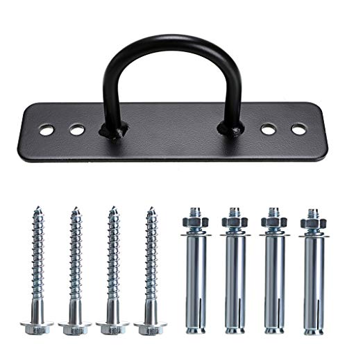 Battle Rope Wall/Ceiling Mount Anchor Bracket for Suspension Straps