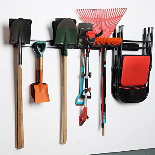 Garage Storage Organization Wall Mount Folding Chair Hangers - view 2