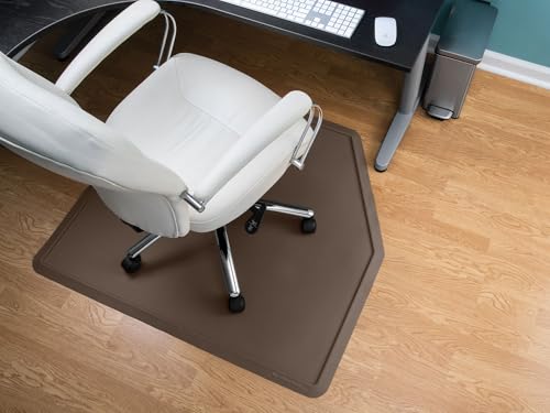 All-Purpose Mat - Multi-Use Mat for Everyday Living - 40" x 44" - Angled - Cocoa - view 2