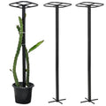 2PCS 50" Metal Dragon Fruit Trellis,Durable Vertical Garden Support