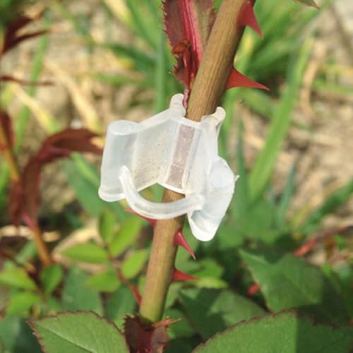 Plant Grafting Clips White 150 Pcs Plastic Vine Support - view 2