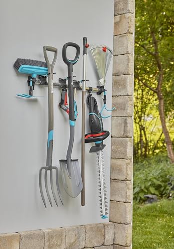 Set of Single Holders and Single Hooks: Brackets for Garden Tools, Extension for Tool Rack Plus, Universal Hook Made from Recycled Materials (3510-20) - view 5