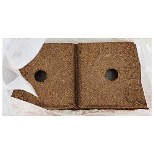 Coco Brick 40L Expandable Natural Plant Medium Soil Substrate, 40 Liter Expanded - 8 Liter Dry, Reusable (2) - view 2