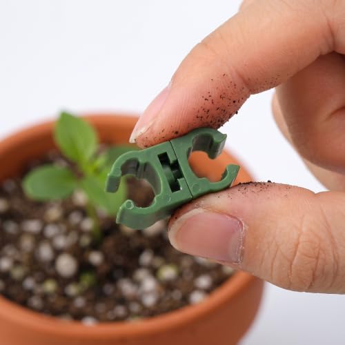 50pcs Garden Trellis Connectors Plastic Vine Plant Support Clips - view 5