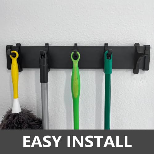 Utility Storage Hooks Compatible with Rubbermaid Fasttrack Rail System - view 2