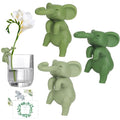 Plant Propagation Buddy, Elephant Plant Propagation Holder with Forest-Themed Greeting Card, Plant Support for Sprouts, Stems, Shoots and Cuttings,Plant Supporters for Plant Lover, 3PCS