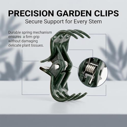 200 PCS Plant Clips - Orchid Clips for Vines, Stakes and Trellises - view 2