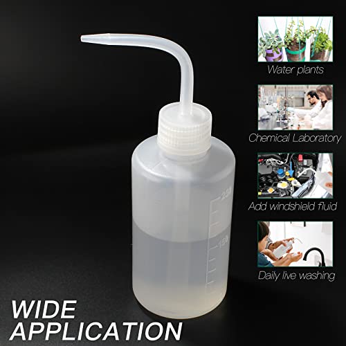 2Pcs Plastic Wash Bottle 250ml Plant Squeeze Bottle, 8oz - view 7