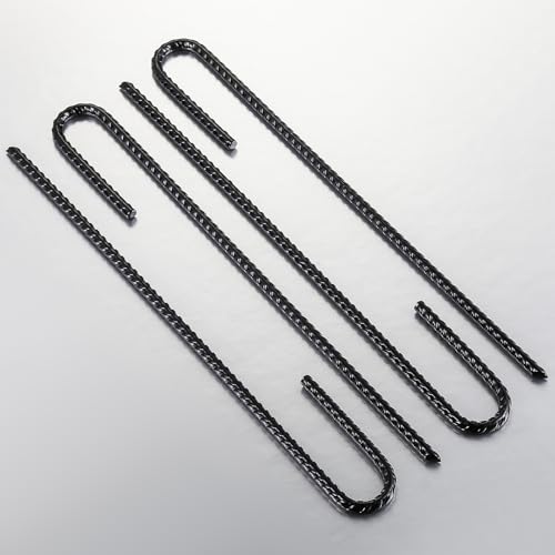 12-Inch Rebar J Hooks 10 Pack, 1/4-Inch Heavy Duty Ground Anchors - view 6