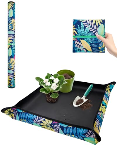 Plant Repotting Mat, Gardening potting mat for Indoor Plants, 29.5"x29.5"