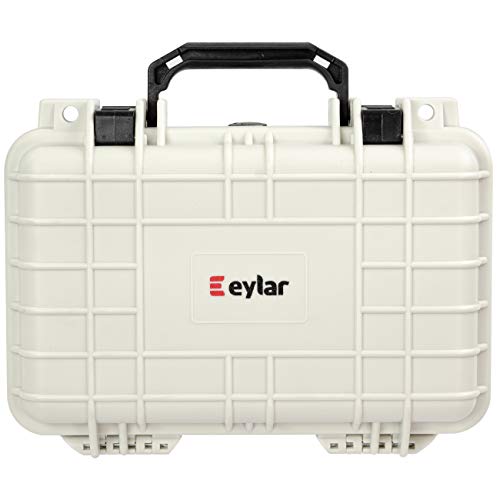 Protective Gear and Camera Hard Case Waterproof Dry Box with Foam 11.6 Inch 8.3 Inch 3.8 Inch (White) - view 2