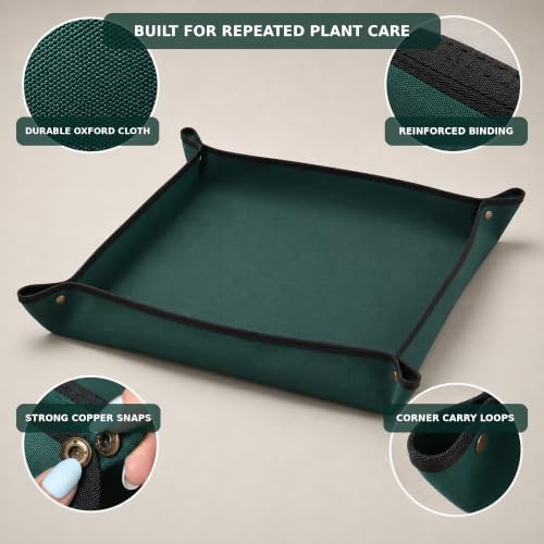 Repotting Mat for Indoor Plants, Garden Hand Tool for Bonsai, Oxford, 43.3“ - view 5