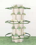 Set of 3 Plant Supports for Growing Tomatoes, Cucumbers, Peppers, Eggplant, and Squash Vertically in a Vertical Planter