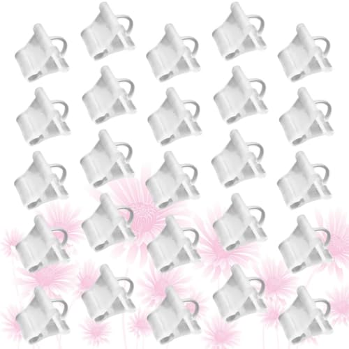 Plant Grafting Clips White 150 Pcs Plastic Vine Support - view 6