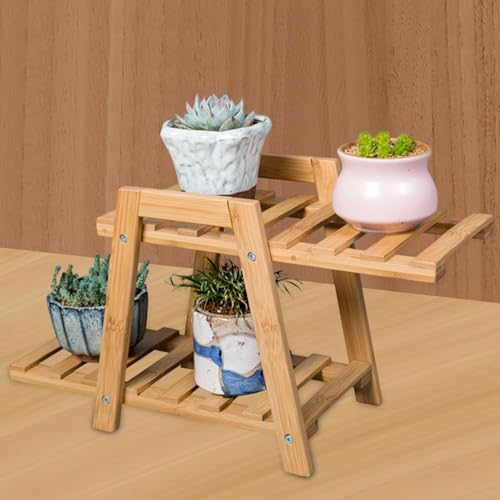 Plant Display Rack Bamboo - view 3